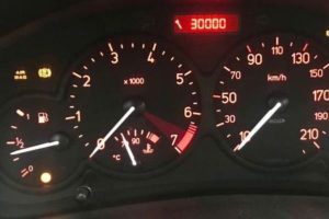 voyant sur 206 peugeot